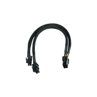 6 Polig Pcie > 2x 6 Polig Pcie Y Kabel 30cm