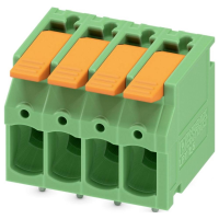 Phoenix Contact 1190299 Printplaatklem 4 mm² Aantal polen 4 Groen 100 stuk(s)