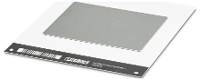 Phoenix Contact 1207052 LS EMLP V4A (140X100) 1 Apparaatmarkering Montagemethode: Plakken Markeringsvlak: 100 x 140 mm Zilver Aantal markeringen: 1 5 stuk(s)
