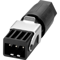 Phoenix Contact 1490382 Connector Quickon stekker Totaal aantal polen: 4 + PE 16 A, 10 A Zwart 1 stuk(s) Single