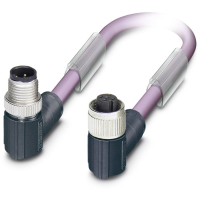 Phoenix Contact 1543935 Sensor/actuator connector, geassembleerd M12 Aantal polen (sensoren): 5 Stekker, haaks, Bus, haaks 2.00 M 1 stuk(s)