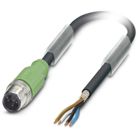 Phoenix Contact 1682715 Sensor/actuator connector, geassembleerd M12 Aantal polen (sensoren): 4 Stekker, recht 1.50 M 1 stuk(s)