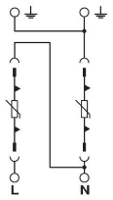 Phoenix Contact 2801533 VAL MS T1/T2 48/12.5/1+1V FM Overspanningsveilige afleider 1 stuk(s)