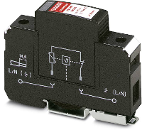 Phoenix Contact 2859013 VAL MS 230/10 Overspanningsveilige afleider Overspanningsbeveiliging voor: Verdeelkast 20 kA 10 stuk(s)