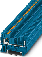 Phoenix Contact 3212007 Doorgangsklem 6.2 Mm Spanveer Blauw 50 stuk(s)