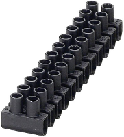 Phoenix Contact 3240169 Kroonsteen Flexibel: 0.5 4 MmÂ² Massief: 0.5 4 MmÂ² Aantal polen: 12 10 stuks Zwart
