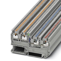 Phoenix Contact 3244436 Initiator  en actuatorklem 3.5 Mm Push Lock veeraansluiting Grijs 50 stuk(s)