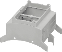 Phoenix Contact BC 71,6 OT U11 KMGY DIN rail behuizing bovenkant 89.7 X 71.6 X 62.2 Polycarbonaat Lichtgrijs 1 stuk(s)