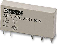Phoenix Contact REL MR  24DC/21AU Printrelais 24 V/DC 6 A 1x wisselcontact 1 stuk(s)