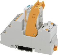 Phoenix Contact Rif 2 Rpt Ldp 24dc/4x21 Au Relaismodule 10 Stuks Nominale Spanning: 24 V/dc Schakelstroom (max.): 50 Ma 4x Wisselcontact