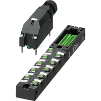 Phoenix Contact SACB 10/3 L C M8 HD 1197621 Sensor/actuator box M8 verdeler met metalen schroefdraad 1 stuk(s)