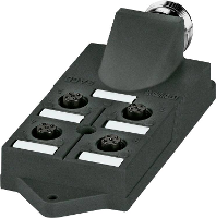 Phoenix Contact SACB 4/ 8 M23 180 1692747 Sensor/actuator box M12 verdeler met kunststof schroefdraad 1 stuk(s)