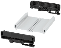 Phoenix Contact UM PRO KIT B108 L120 7035 1310942 Profielbehuizing 123.8 X 127.8 X 39.45 PA Grijs wit (RAL 7035), Zwart (RAL 9005) 1 stuk(s)