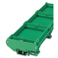 Phoenix Contact UM108 SEFE/L BK DIN rail behuizing zijkant Kunststof 10 stuk(s)