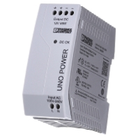 Phoenix Contact UNO PS/1AC/12DC/55W DIN rail netvoeding 12 V/DC 4.6 A 55 W 1 x