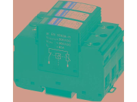 Phoenix Contact 2801163 VAL MS T1/T2 600DC PV/2+V Overspanningsafleider Overspanningsbeveiliging voor: PhotovoltaÃ¯sch systeem 15 kA 1 stuk(s)