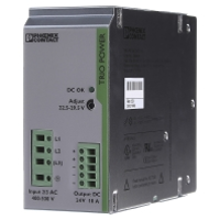 Phoenix Contact TRIO PS/3AC/24DC/10 DIN rail netvoeding 24 V/DC 10 A 240 W 1 x