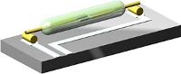 PIC PMC 2021T2530 Reedcontact 1x NO 200 V/DC, 250 V/AC 1.5 A 50 W, 50 VA Lengte (glazen buis):20 mm
