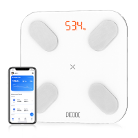PICOOC Mini Pr Body Vet Schaal Smart Lichaamsanalysator 25 Lichaamssamenstelling Analysator met LED Display Bluetooth 4.