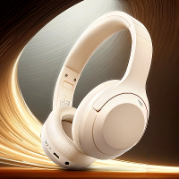 Picun F1 Draadloze Headset bluetooth Koptelefoon ANC Lage Vertraging Stereo 40mm Drivers Zachte Comfort Draagbare Hoofdt