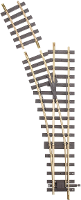 G Piko rails 35222 Wissel, Links 480 mm 22.5 ° 1243 Mm 1 stuk(s)