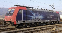 Piko H0 21619 H0 elektrische locomotief 484 020 „goed op de rail   goed voor het klimaat” van de SBB Cargo