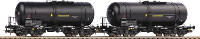 Piko H0 28311 H0 2 delige set ketelwagens 406Ra van de PKP
