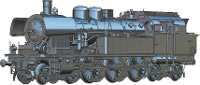 Piko H0 50607 H0 stoomlocomotief BR 78 van de DR DR, III
