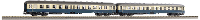 Piko H0 58269 H0 2 delige set middeninrijtuigen van de DR