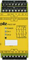 PILZ PNOZ X3P 24VDC 24VAC 3n/o 1n/c 1so Veiligheidsschakelapparaat 3x NO, 1x NC (b x h x d) 45 x 94 x 121 mm 1 stuk(s)