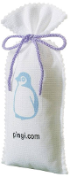 PINGI Mini 150 g Luchtontvochtigerzakje 60 cm³ Wit