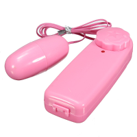 Pink Single Jump Egg Multi Speed Bullet Vibrator Sexy Toys For Women