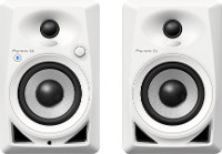Pioneer DJ: DM 40BT W   2 stuks   Wit