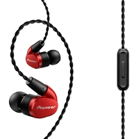 Pioneer: SE CH5T Hi Res In Ear   Rood