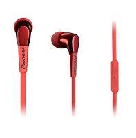 Pioneer: SE CL722T R in ear   Rood