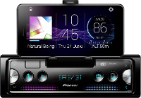 Pioneer SPH 20DAB Autoradio enkel DIN Bluetooth handsfree, DAB+ tuner