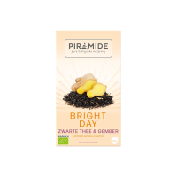 Piramide Bright Day Zwarte Thee & Gember