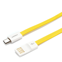 Pisen 2.4A Flat Micro Usb Charging Data Cable 800mm For Cellphone
