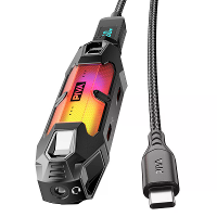 Piva X41 4 in 1 Game Sound Card Adapter Docking Station Type C PD60W DAC 32bit/384kHz 3.5Mm Audio USB2.0 3 Stappen EQ af