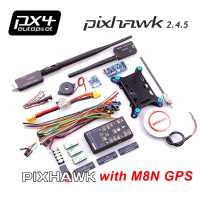 Pixhawk Px4 Flight Controller With Ublox M8n Gps 3dr Radio Osd