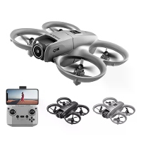 PJC D16 WiFi FPV met Dubbele Kamera 180° Elektrisch Instelbare Optische Flow Hover Automatische Obstakelvermijding Cirke