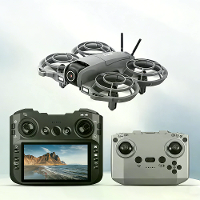 PJC D26 WiFi FPV met 4,3 inch LCD schermcontroller HD dubbele camera elektrisch verstelbare optische stroomhover volledi
