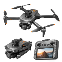 PJC LU30 GPS 5G WiFi FPV met 5,9 inch LCD schermcontroller 720P HD dual camera servo gimbal 360° obstakelvermijding bors