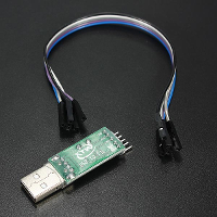 PL2303HX USB To TTL Auto Converter Adapter Module With Cables For Arduino
