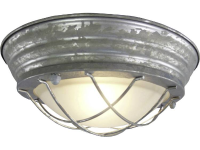Plafondlamp Led E27 40 W Zink (antiek) Brilliant Typhoon 94491/43