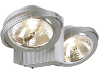 SLV 149142 Plafondspot Energielabel: Afhankelijk van de lamp Zilver grijs