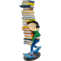 Guust Flater Met Boeken