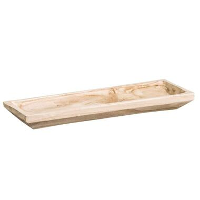 Plateau James   bruin   5x50x17 cm   Leen Bakker