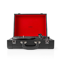 Platenspeler in koffer 18W