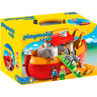 PLAYMOBIL 1.2.3   Meeneem Ark van Noach constructiespeelgoed 6765